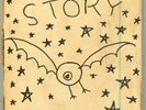 DANIEL JOHNSTON  -CONTINUED STORY - CASSETTE 1985-ORIGINAL ARTWORK-SIGNED
