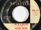 MAXINE BROWN One In a Million Wand R&B Northern Soul 45 HEAR