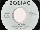 THE CREATIONS Foot Steps / A Dream Zodiac Northern Soul VG++ 45 HEAR