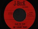 ZAKARY THAKS: Face To Face / Weekday Blues 45 (Corpus Christi, TX, plays well)