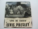 ELVIS PRESLEY ORIG 1956 UK E P   LOVE ME TENDER   HIS MASTERS VOICE  7EG 8199