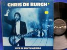 LP CHRIS DE BURGH - LIVE IN S.A. AFRICA //1979 A&M RECORDS SOUTH AFRIKA - UNIQUE