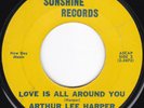 Psych Folk ARTHUR LEE HARPER Love Is All Around You 45 Sonshine HEAR