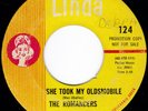 CA Garage Punk ROMANCERS She Took My Oldsmobile 45 Linda HEAR