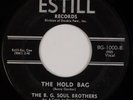B.G. SOUL BROTHERS: The Hold Bag ESTILL Benny Gordon Northern Funk 45 HEAR