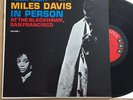 Miles Davis - In Person Vol. 1 LP - Columbia - CL 1669 6-Eye Mono DG VG++