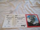 Ticket billet  de concert  zenith paris  1992  barclay james harvest