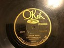COUNTRY EARL JOHNSON DIXIE ENTERTAINERS Okeh 45406 LaughingRufus/Little Joe V+
