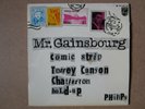 rare ep Serge Gainsbourg Comic strip Philips 437.355