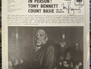Autographed Tony Bennett Vinyl LP Signed copy with Count Basie In Person
