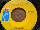 45rpm William Bell Stax 0015 Bring The Curtain Down / I Forgot To Be Your Lover