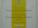 RAVEL Sonata For Violin & Piano MAX ROSTAL Violin M. HAAS Piano DGG LPM 18520 NM