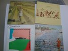GENESIS - NURSERY CRYME, FOXTROT,A TRICK OF THE TAIL,GENESIS LIVE,ABACAB x 4 LP.