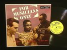 Dizzy Gillespie Stan Getz Sonny Stitt LP VERVE/CLEF 8198 For Musicians Only 1957
