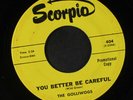 GOLLIWOGS: Brown-eyed Girl / You Better Be Careful 45 (dj) rare Rock & Pop