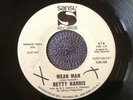BETTY HARRIS - MEAN MAN rare US 1968 DEMO PROMO / NORTHERN SOUL SANSU / MINT-