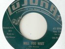 OTIS BROWN Will You Wait Im Ready For Love LUJUNA CHICAGO NORTHERN SOUL USA 45