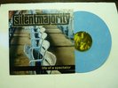 SILENT MAJORITY LIFE OF A SPECTATOR LP BLUE MARBLE VINYL EXIT RECORDS 1997 HC