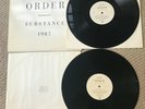 NEW ORDER - 2 VINYL LP SET - SUBSTANCE 1987 - EMBOSSED COVER - 9 25621-1