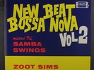 ZOOT SIMS: New Beat Bossa Nova, Vol. 2 LP (neat clear taped seams, small corner