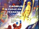 25cm - livre disque - cadmus le robot de l'espace - ondioline - Perrey E1R0035