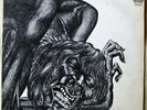 COMUS LP First Utterance UK 1st Pressing 1971 DAWN DNLS 3019 W/ Insert NM Record
