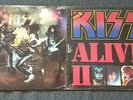 KISS ALIVE +KISS ALIVE 2 - DISQUES VINYLES LP ORIG FRANCE