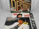 Bundle of 3 Vinyl Records -The Jacksons Destiny, Michael Jackson Bad & Thriller