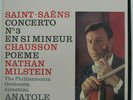 MILSTEIN FISTOULARI Saint-Saens Chausson Columbia CCA 1029 STEREO Dowel Spine NM