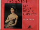 DEVY ERLIH PAGANINI LES 12 PLUS BEAUX CAPRICES VIOLIN SOLO ADES 13025 NEAR MINT