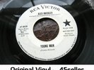 ? ALEX HASSILEV promo 'Young Man' VG+ Original POPCORN Northern Soul 45