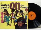 MILES DAVIS on the corner LP HERBIE HANCOCK carlos garnett JAZZ-FUSION uk press