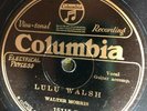 Columbia 15115D Walter Morris LULU WALSH fiddle & guitar 1926 78rpm Country EE-
