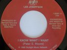 Modern Soul LEE JOSEFFSON I Know What I Want / Same M-