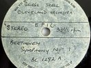 Beethoven: Symphonies Nos. 1 & 2 - Szell **Columbia SAX 2565 EMI Acetate Discs**