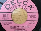 Bunny Sigler For Cryin Out Loud Decca Promo Demo Crying Northern Soul