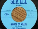 THE COACHMEN Grapes Of Wrath 45 on Sea Ell Texas garage psych mod fuzz HEAR