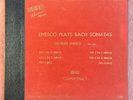 GEORGE ENESCO ' ENESCO PLAY BACH SONATAS  ' 1ST (TO ROMANIA), ALL SUPERB, FLAT