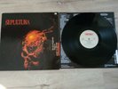 SEPULTURA . Beneath The Remains . LP. 1989