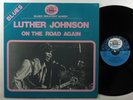 LUTHER JOHNSON On The Road Again BLACK & BLUE 35.509 LP NM france