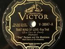 TINY PARHAM AND HIS MUSICIANS VICTOR That Kind of Love/ Blue Melody Blues