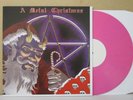 METAL CHRISTMAS- PINK Vinyl LP The Best of Heavy Xmas VENOM/LEMMY/KING DIAMOND