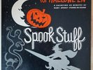 Spook Stuff for Hallowe'en VG+ Poster Insert Sound Effects Haunting Halloween