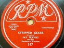 JAY FRANKS r&b 78 STRIPPED GEARS b/w FISH TAIL on RPM VG++ b/w MINT Minus RJ 79