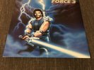 Force 3 Warrior of Light LP Record Shrink 1988 Christian XIAN Pure Metal EX