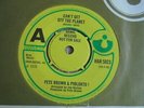 Pete Brown And Piblokto - Can't Get Off The Planet 1970 UK 45 HARVEST DEMO EX