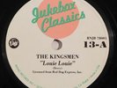 rock jukebox 78 RPM THE KINGSMEN Louie Louie Jolly Green Giant RHINO Jukebox Cla