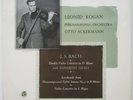 BACH Double Concerto * Violin Solo Sonata * KOGAN / GILELS UK Columbia 33CX 1373