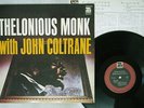THELONIOUS MONK WITH JOHN COLTRANE RIVERSIDE MW 2031 Japan VINYL LP