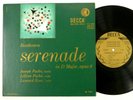 LEONARD ROSE JOSEPH & LILIAN FUCHS Beethoven Serenade in D 1951 Decca 10